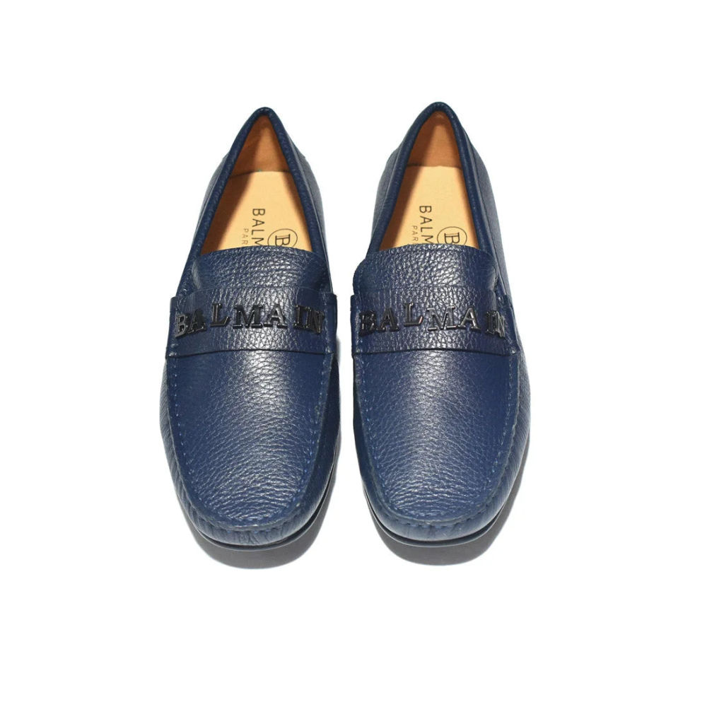 Balmain Paris Blue Premium Quality Loafer-3