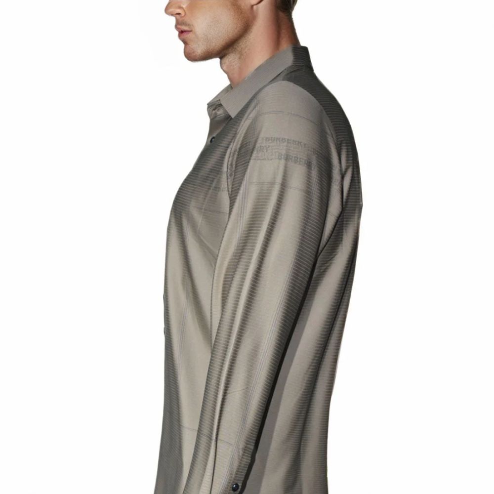 Burberry Brown Premium Quality Shirt-3