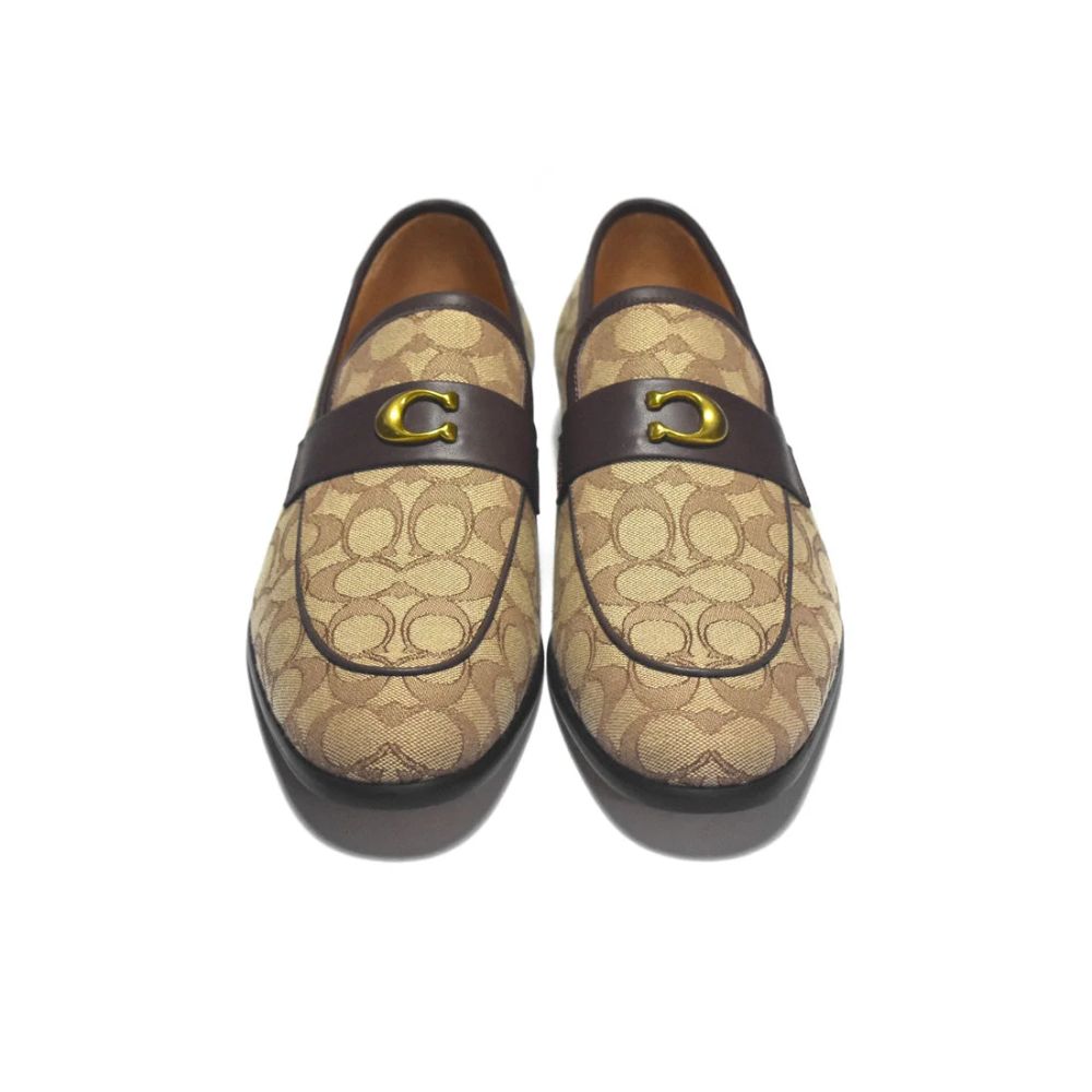 Coach Brown Premium Quality Loafers-3