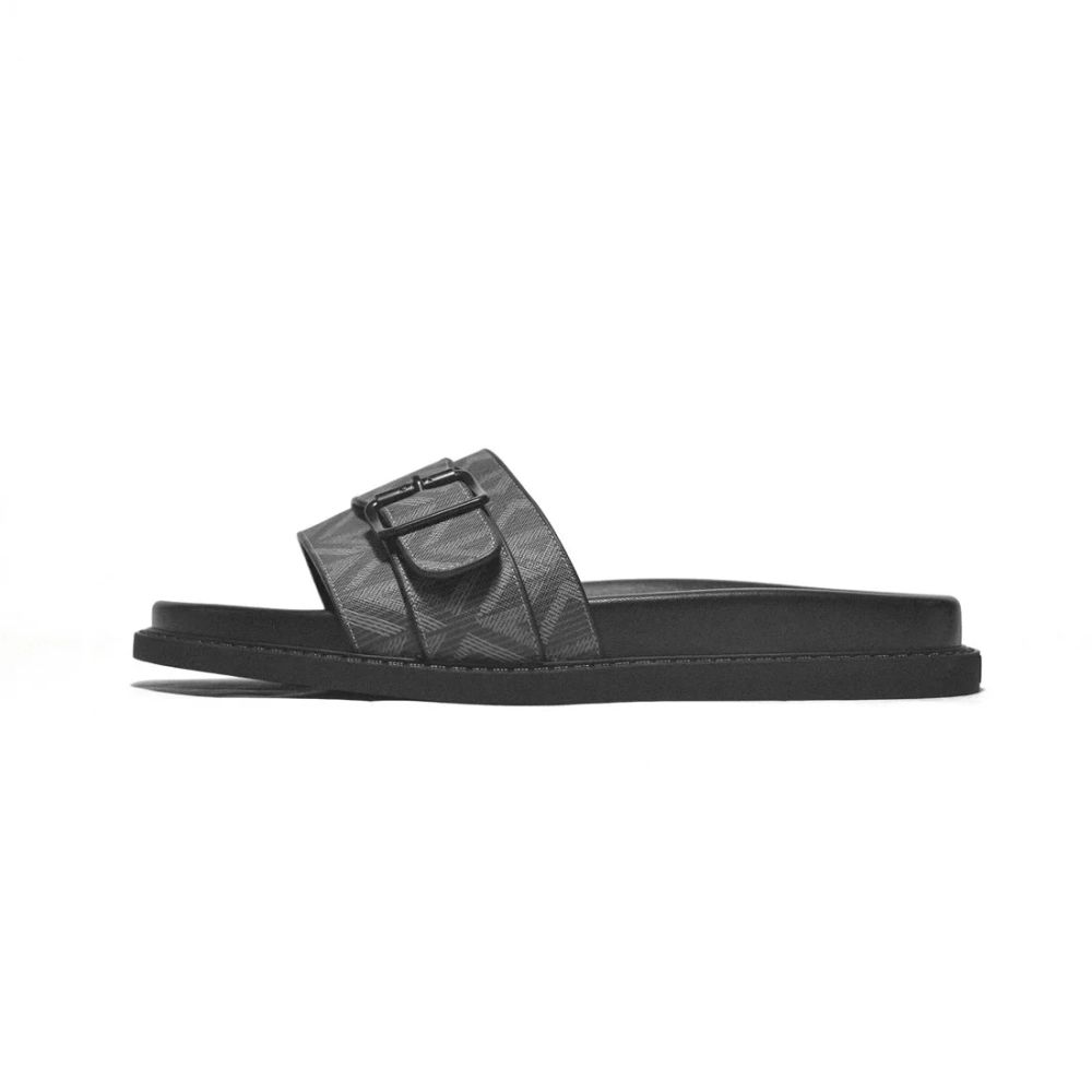 Dior Black Premium Quality Men's Flip-Flops-1