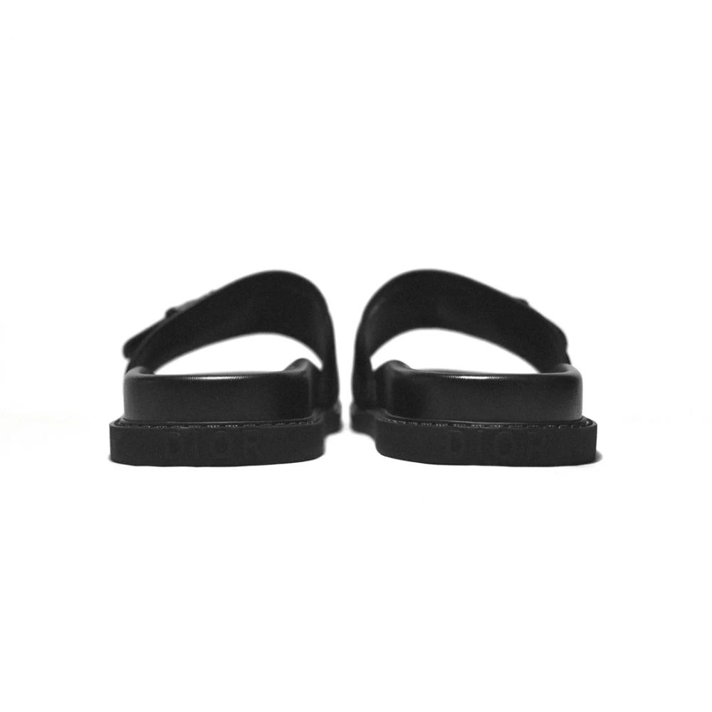 Dior Black Premium Quality Men's Flip-Flops-5