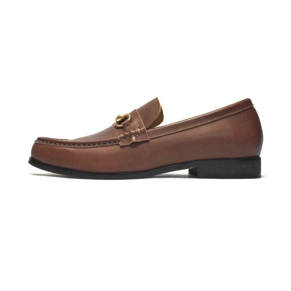 Gucci Brown Horsebit Premium Loafers-1