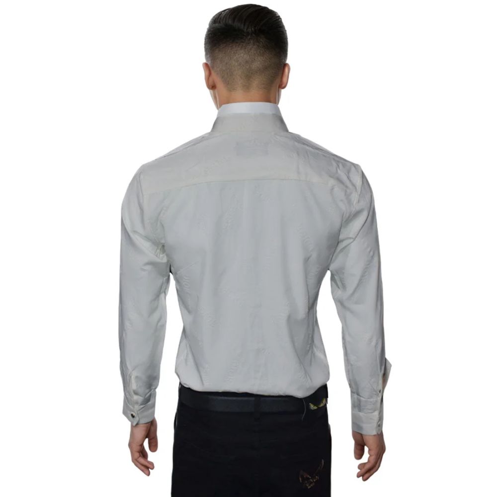 Dior White Premium Quality Logo Printed Shirt-1