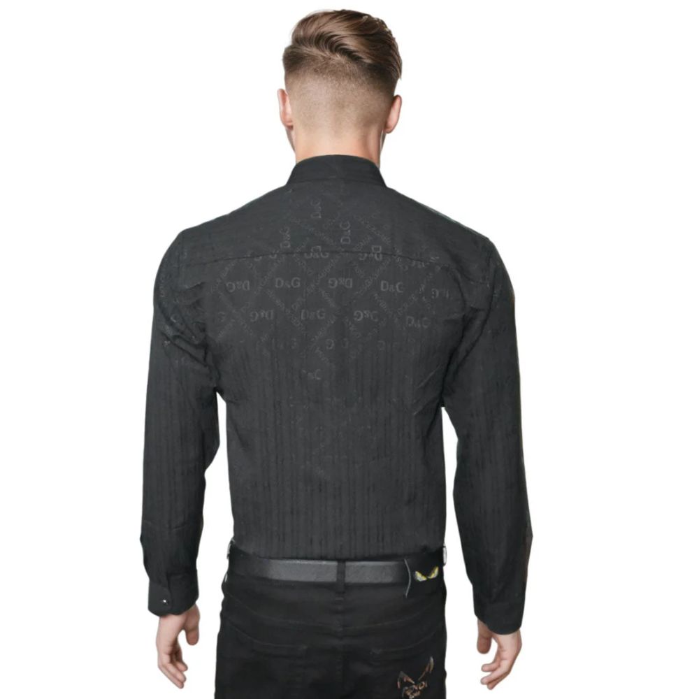 Dolce & Gabbana Black Premium Quality Designer Shirt-1