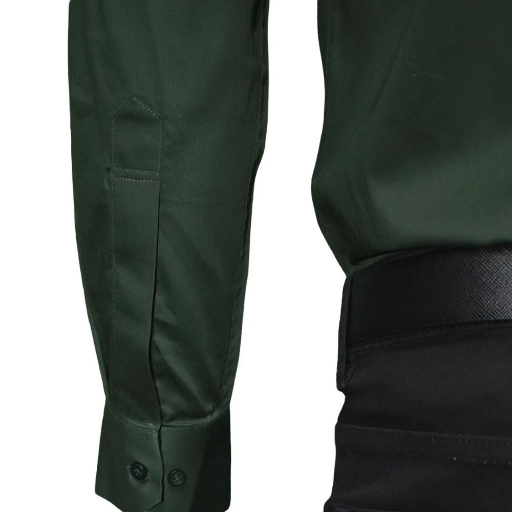 Dolce & Gabbana Green Premium Quality Full Sleeve Shirt-5