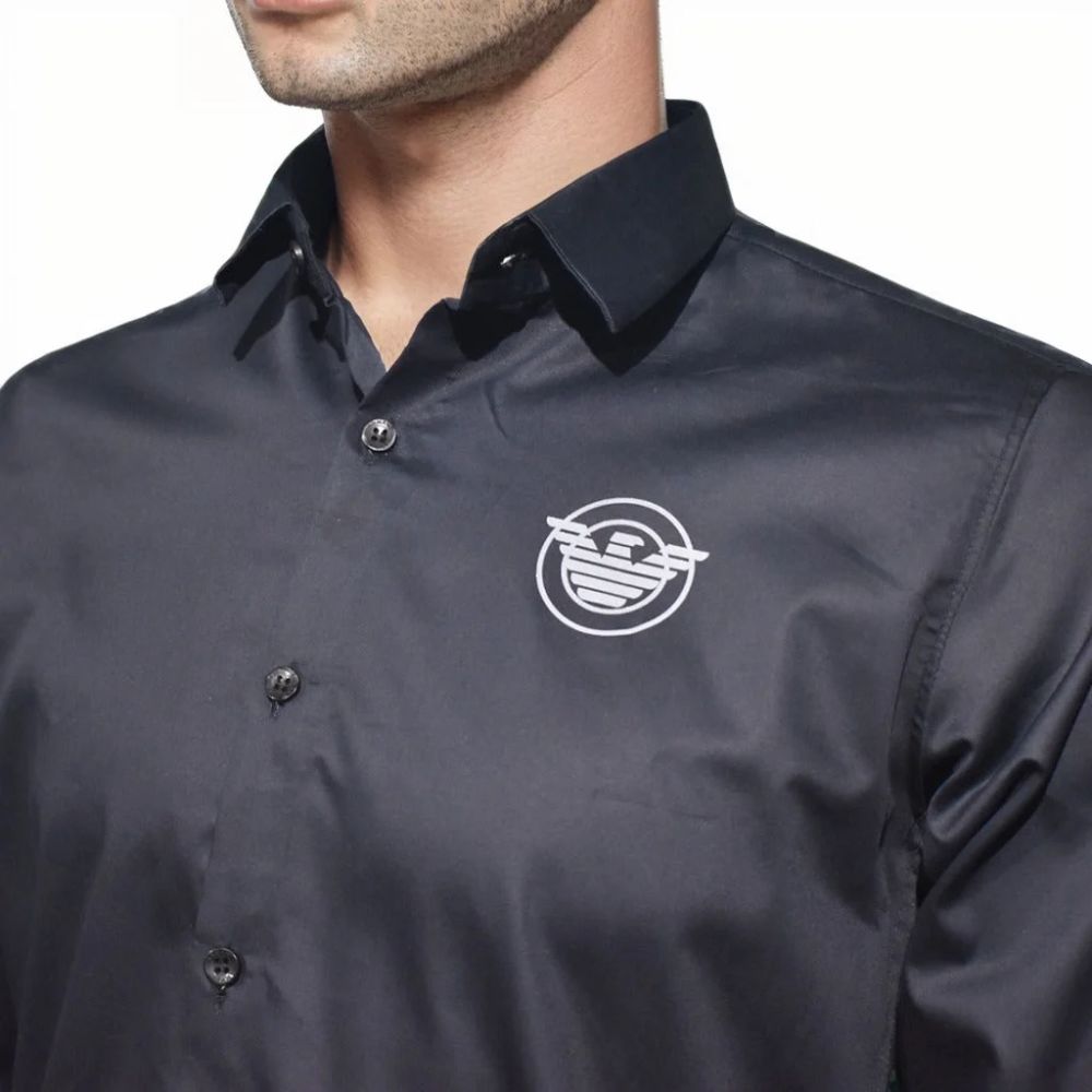 Giorgio Armani Black Premium Quality Shirt-2