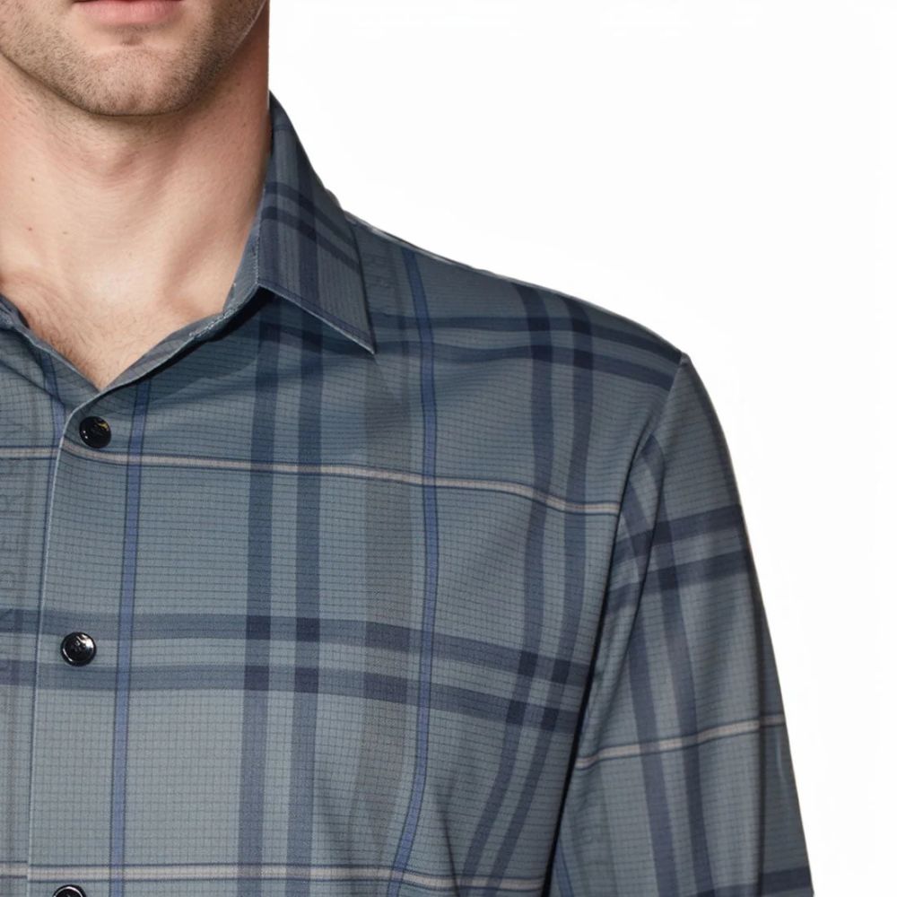 Burberry Blue Premium Quality Shirt-6