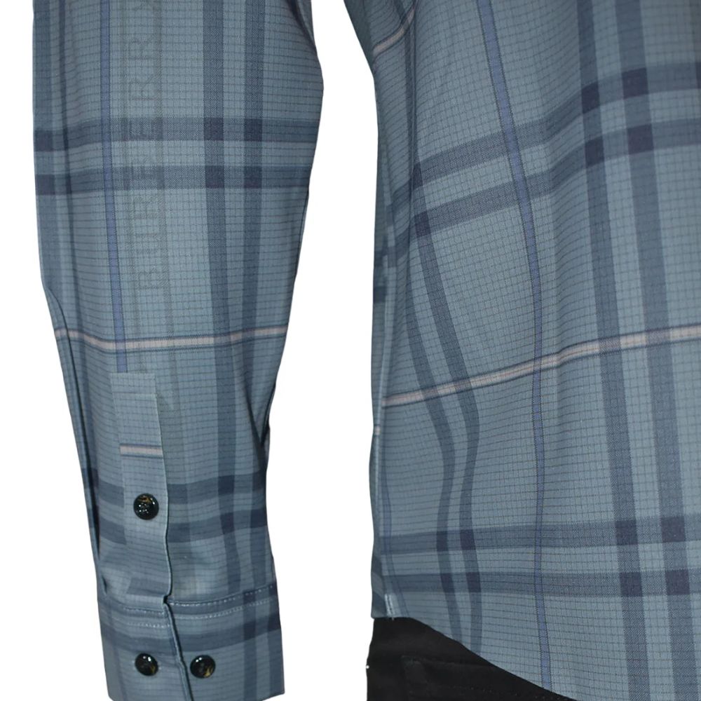 Burberry Blue Premium Quality Shirt-4