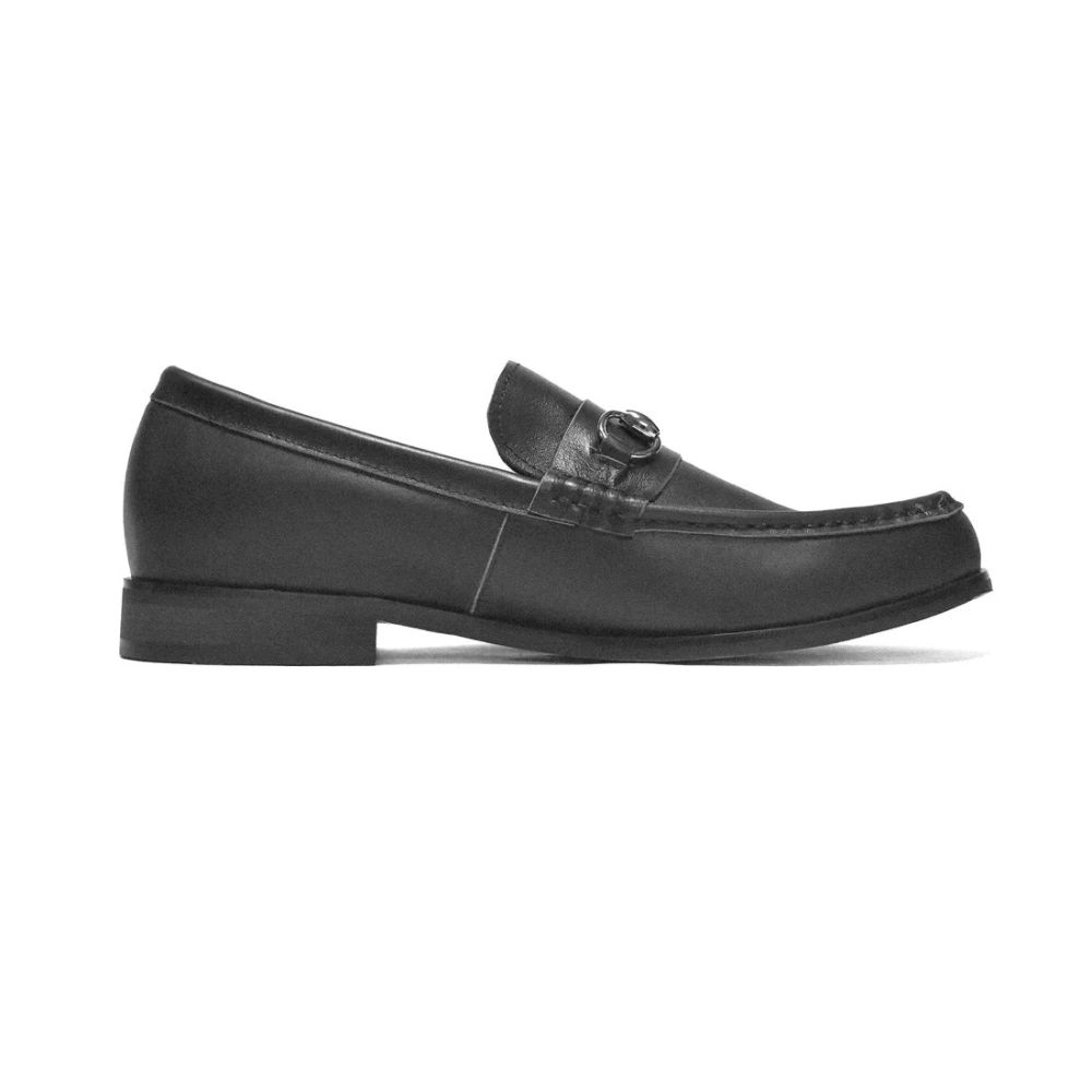 Gucci Black Horsebit Premium Loafers-2