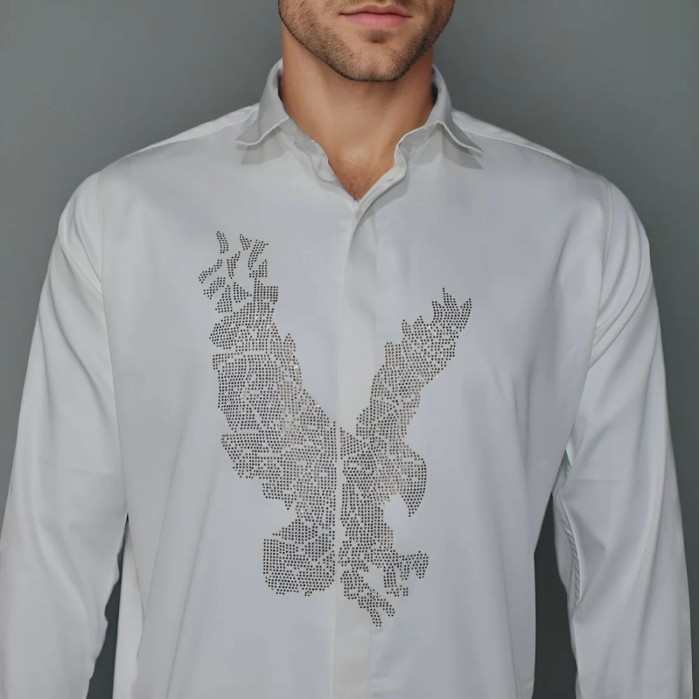 Armani Exchange White Premium Quality Shirt-4