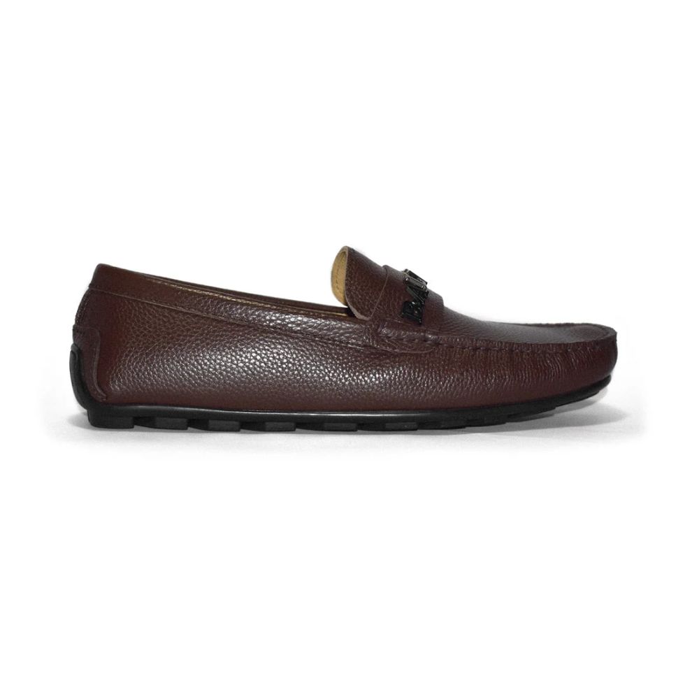 Balmain Paris Brown Premium Quality Loafer-2