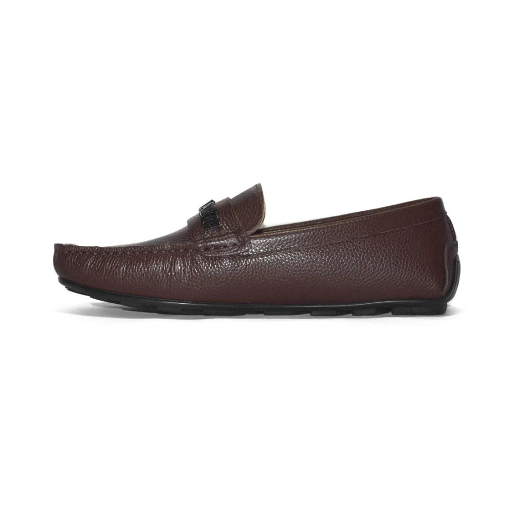 Balmain Paris Brown Premium Quality Loafer-1