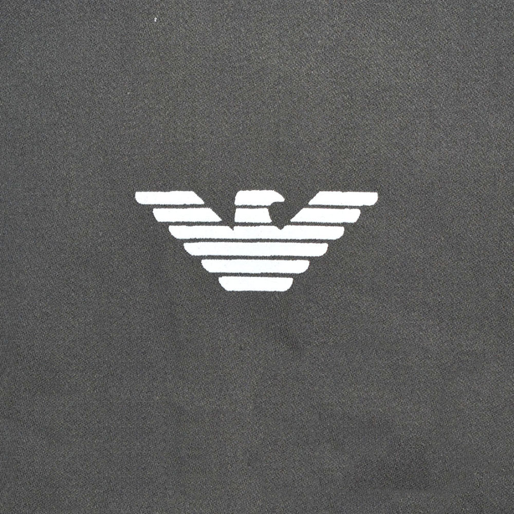 Emporio Armani Grey Premium Logo Print Shirt-5