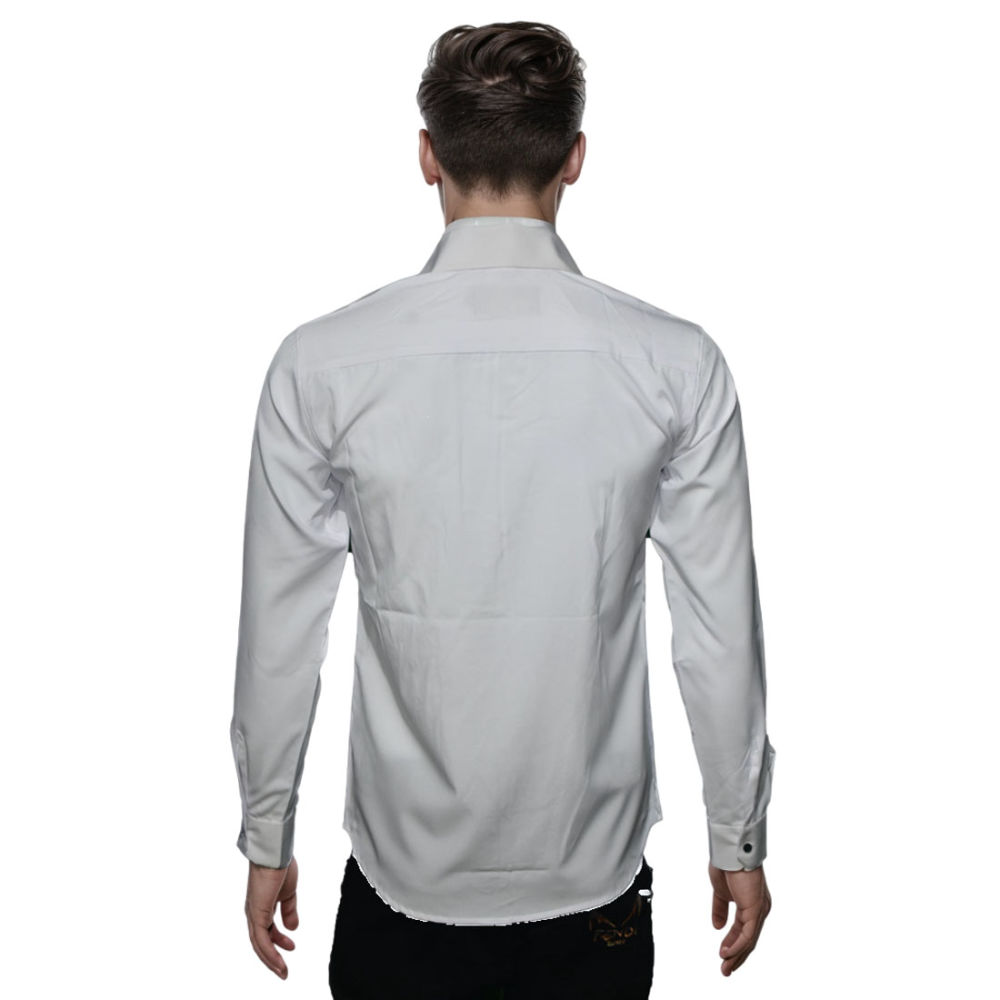 Gucci White Glitter Stone Shirt-thumb-1