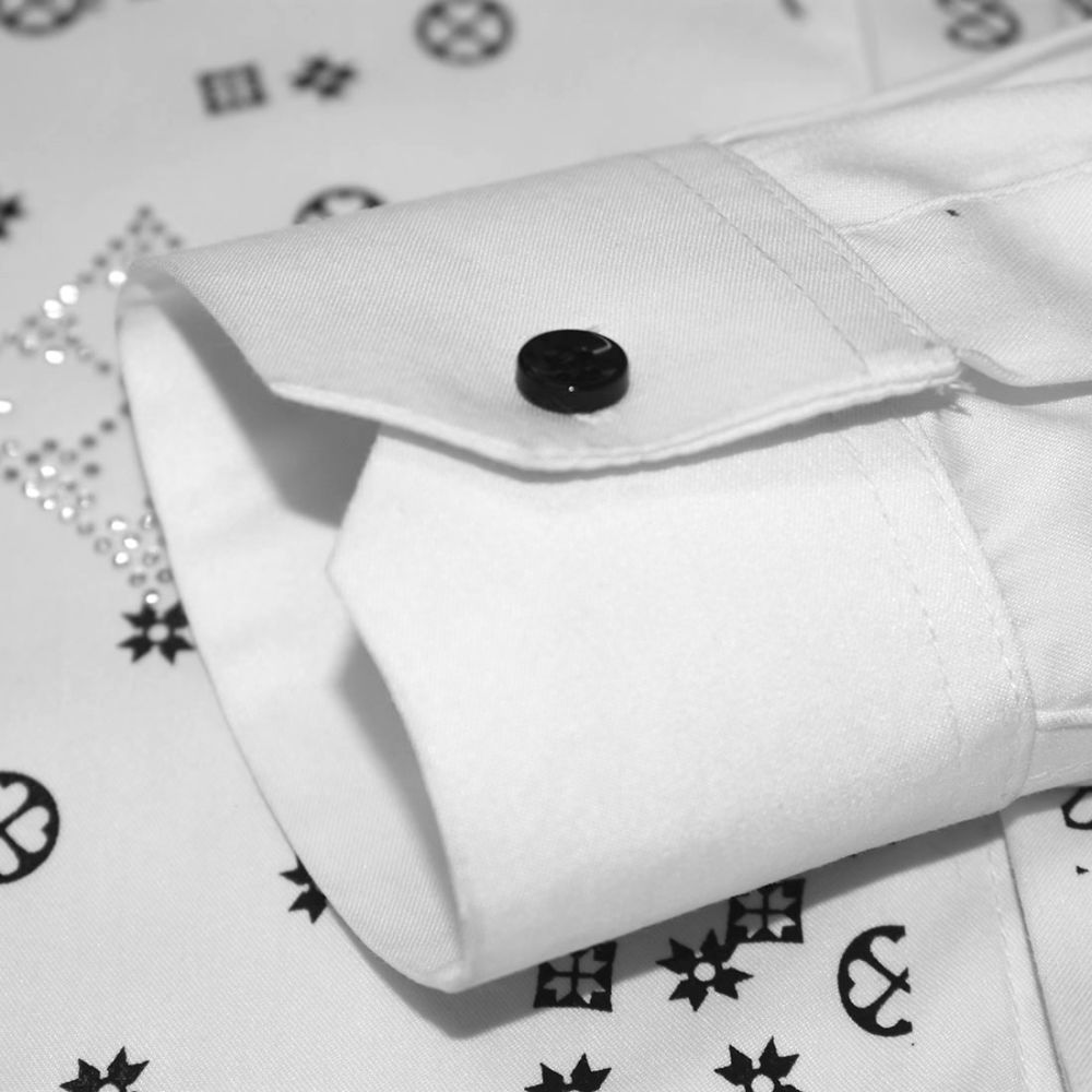 Louis Vuitton Glitter Stone White Premium Shirt-thumb-4