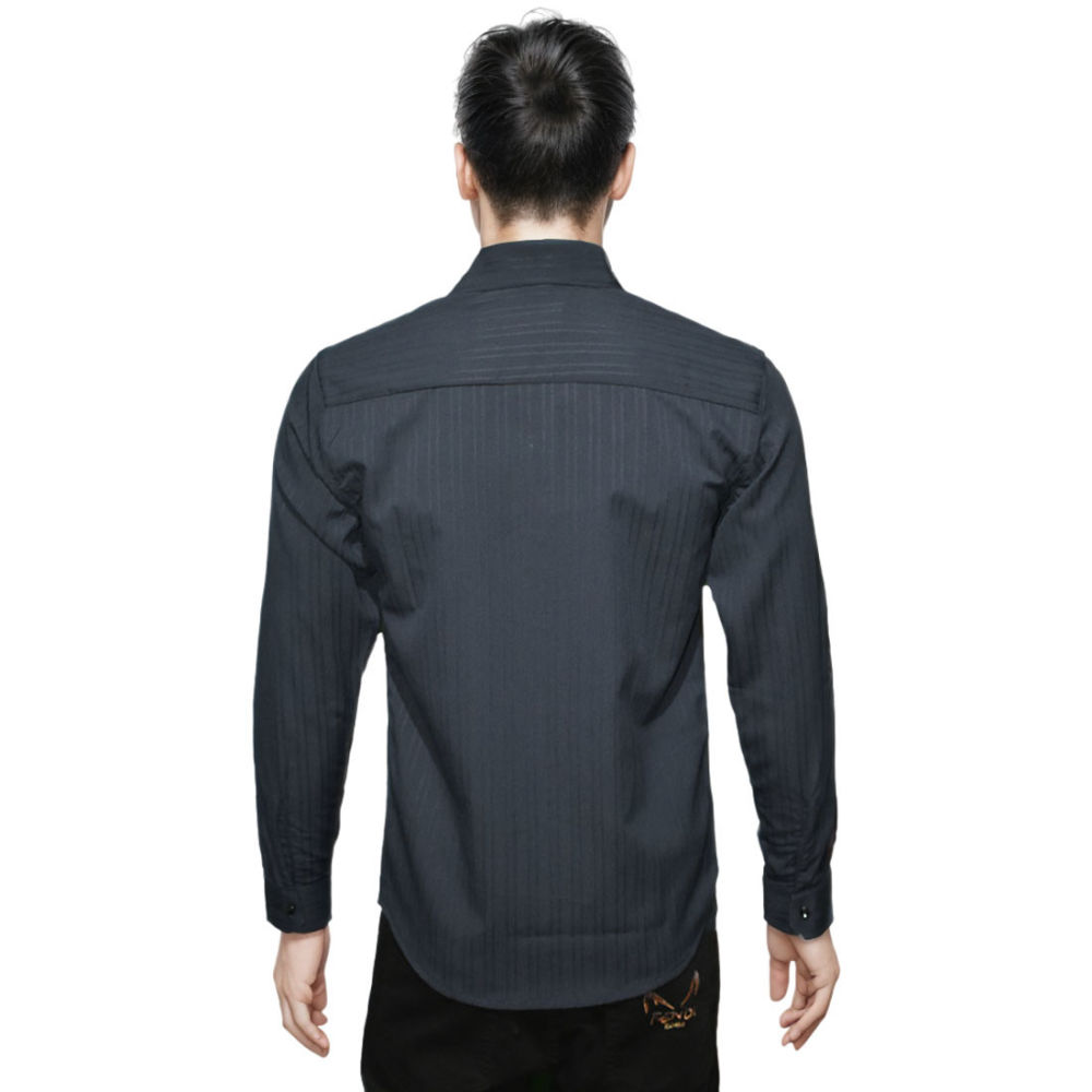 Dior Blue Premium Quality Long Sleeve Shirt-1
