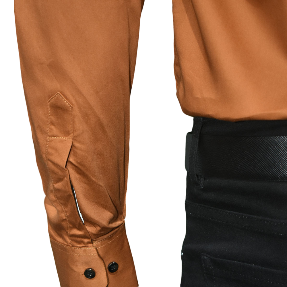 Versace Brown Premium Quality Shirt-5