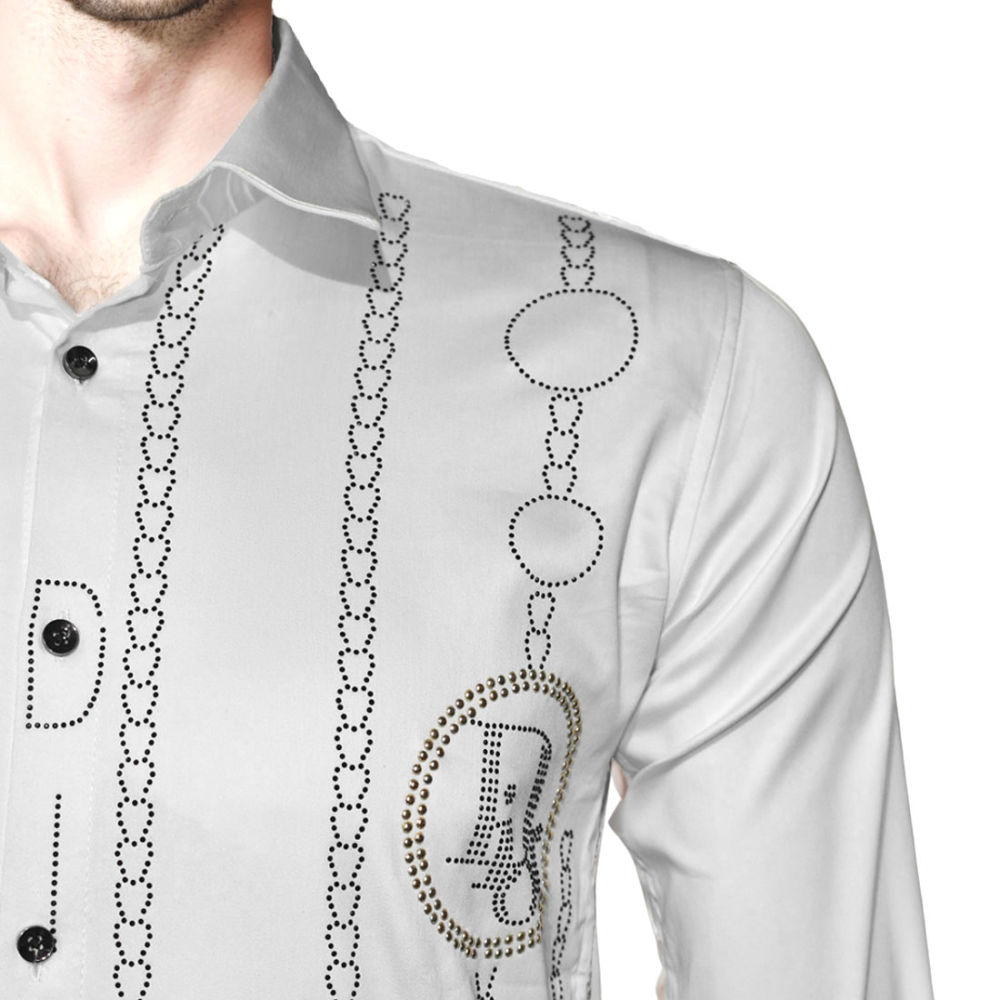 Dior White Premium Quality Shirt-3