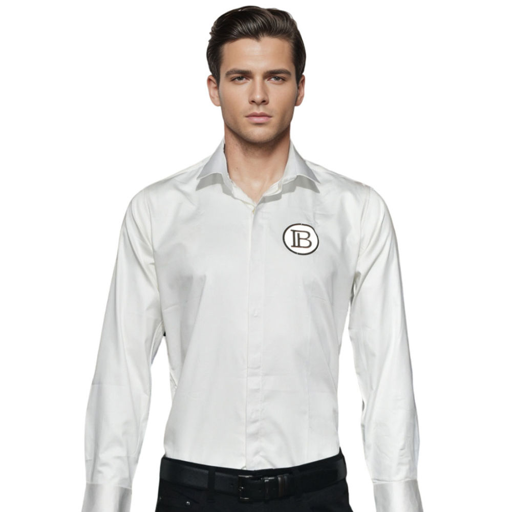 Balmain White Premium Quality Shirt-thumb-0