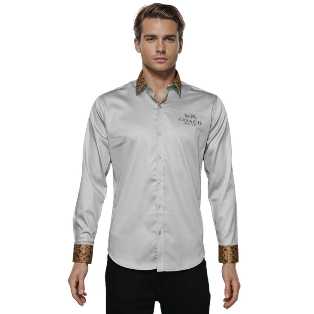 Coach Grey Premium Quality Shirt-5