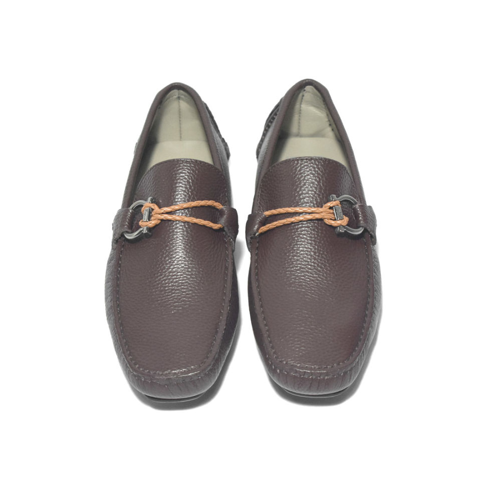 Salvatore Ferragamo Brown Premium Quality Loafer-3