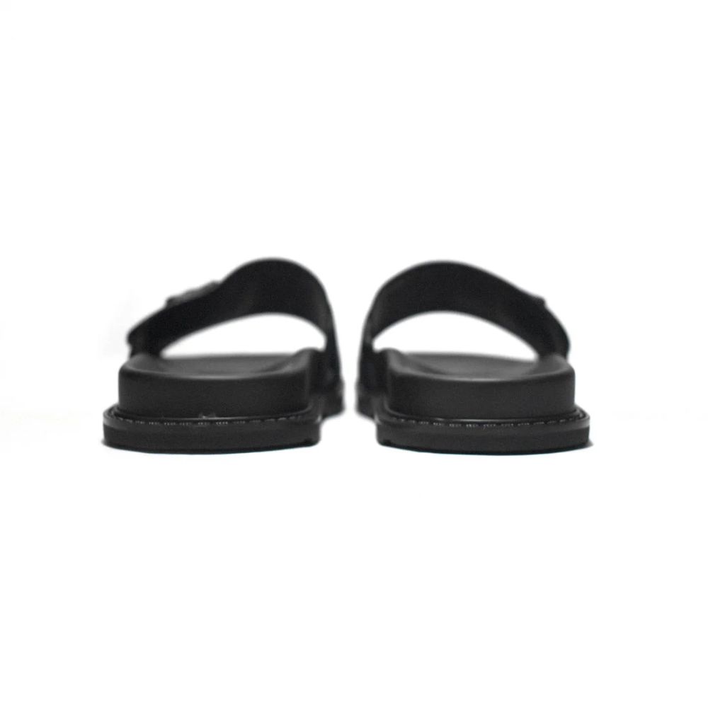 Louis Vuitton Black Premium Quality Men's Flip-flops-5