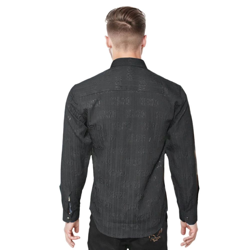Kenzo Black Premium Quality Designer Shirt-1