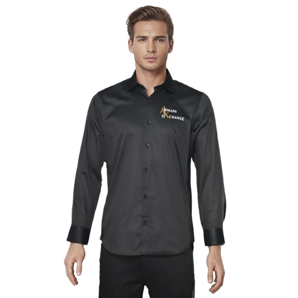 Armani Exchange Black Premium Quality Shirt-5