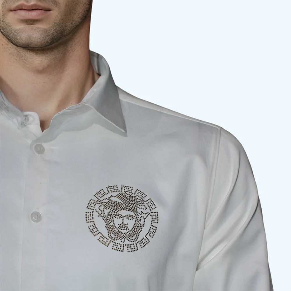 Versace White Premium Quality Shirt-4
