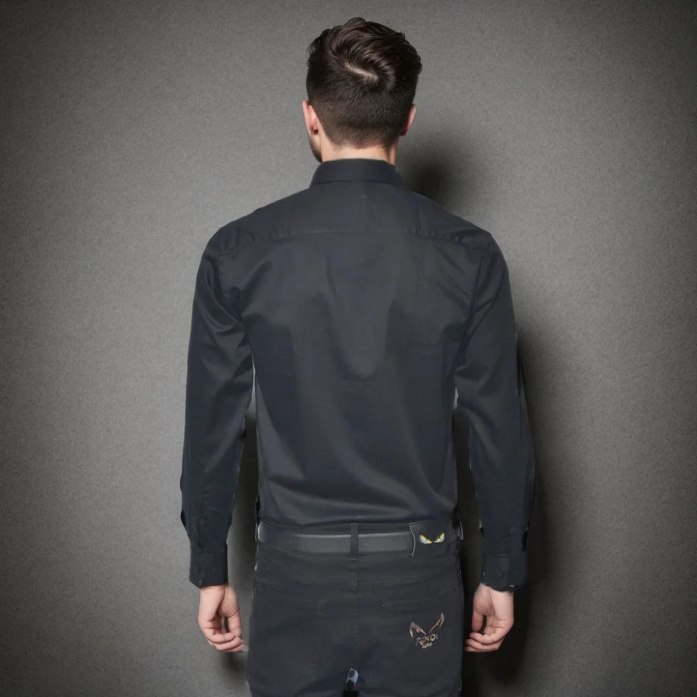 Armani Exchange Black Premium Quality Shirt-1