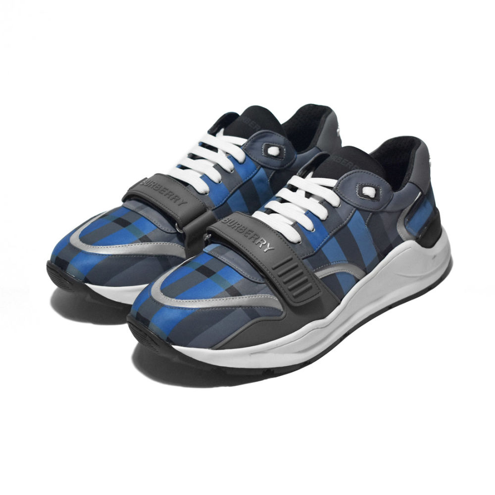 Burberry Black & Blue Premium Quality Sneakers-thumb-2
