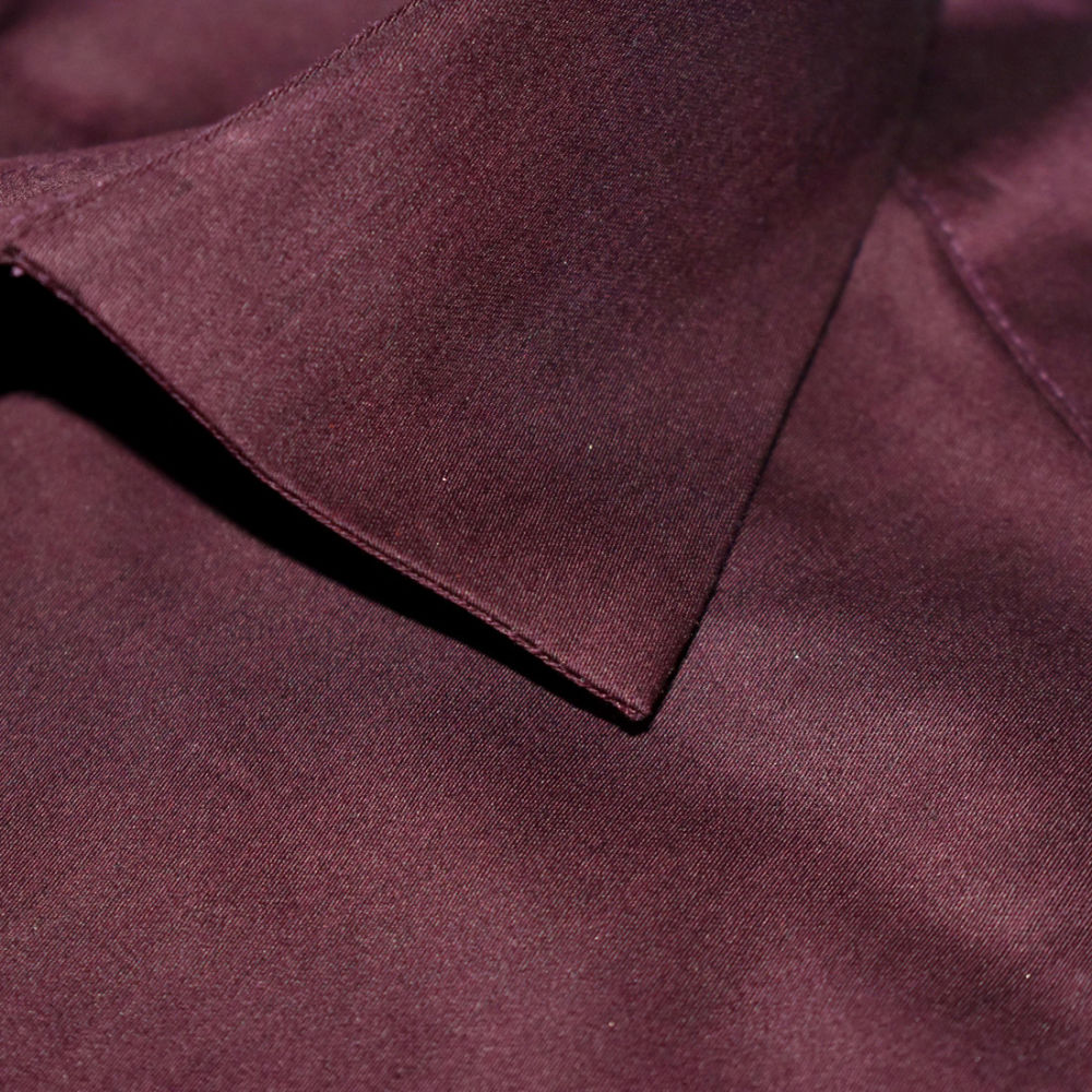 Armani Exchange Wine Premium Pocket Logo Shirt-5