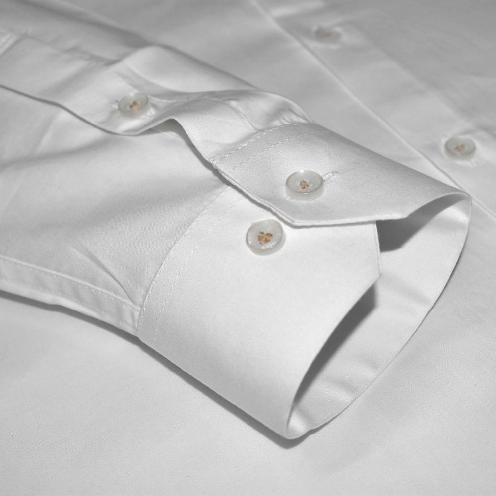 Burberry Pocket Logo White Premium Quality Shirt-4