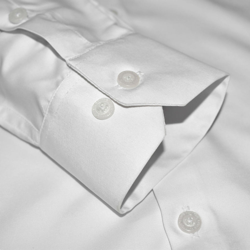 Louis Vuitton Butterfly Print on Pocket White Premium Shirt-4