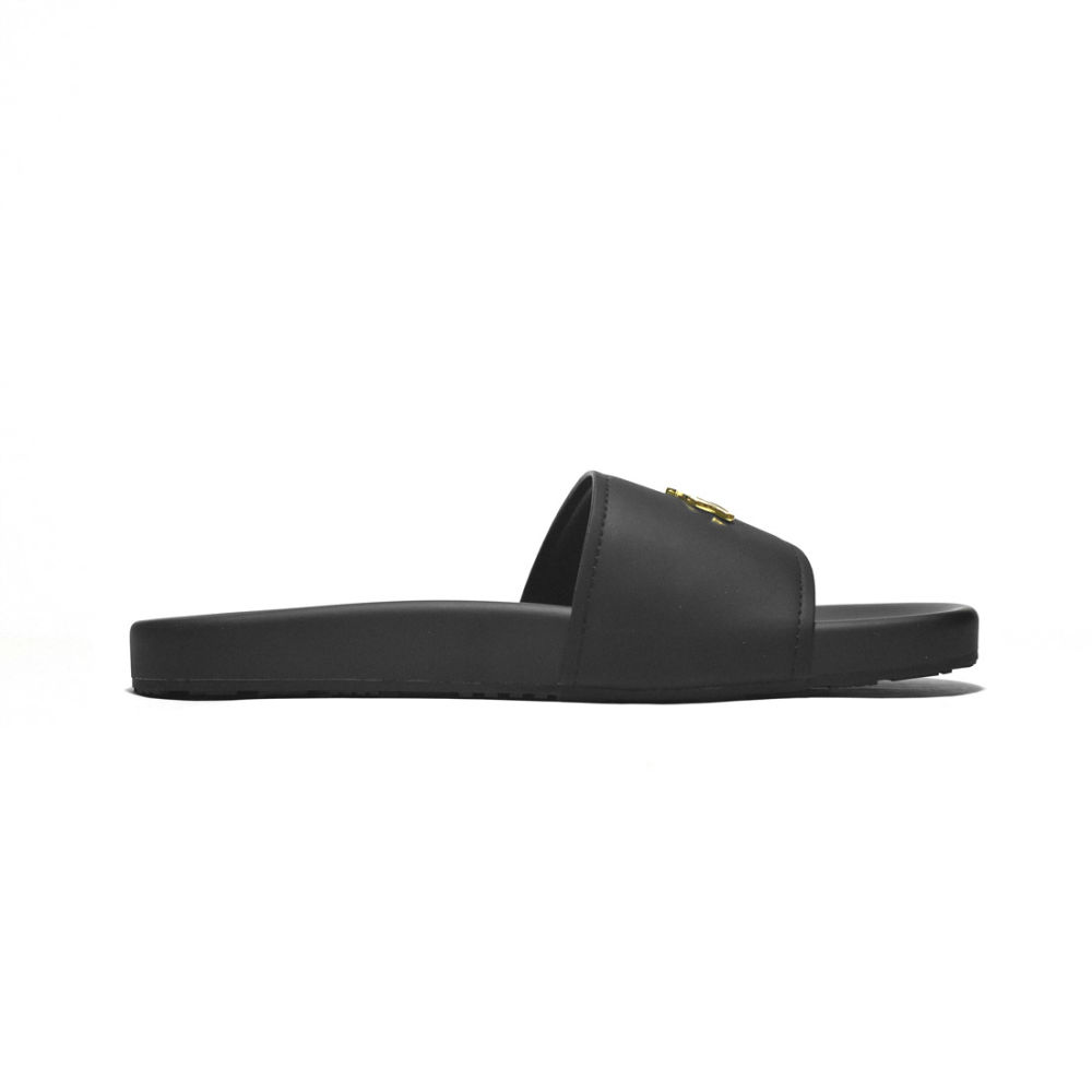 Balmain Black Premium Quality Men's Flip-flops-2