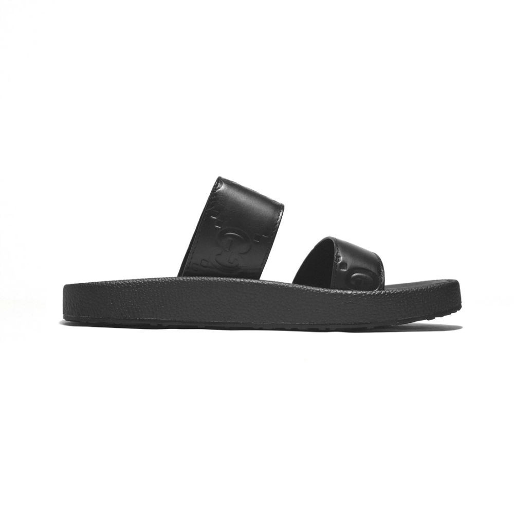 Gucci Black Premium Quality Men's Flip-flops-2