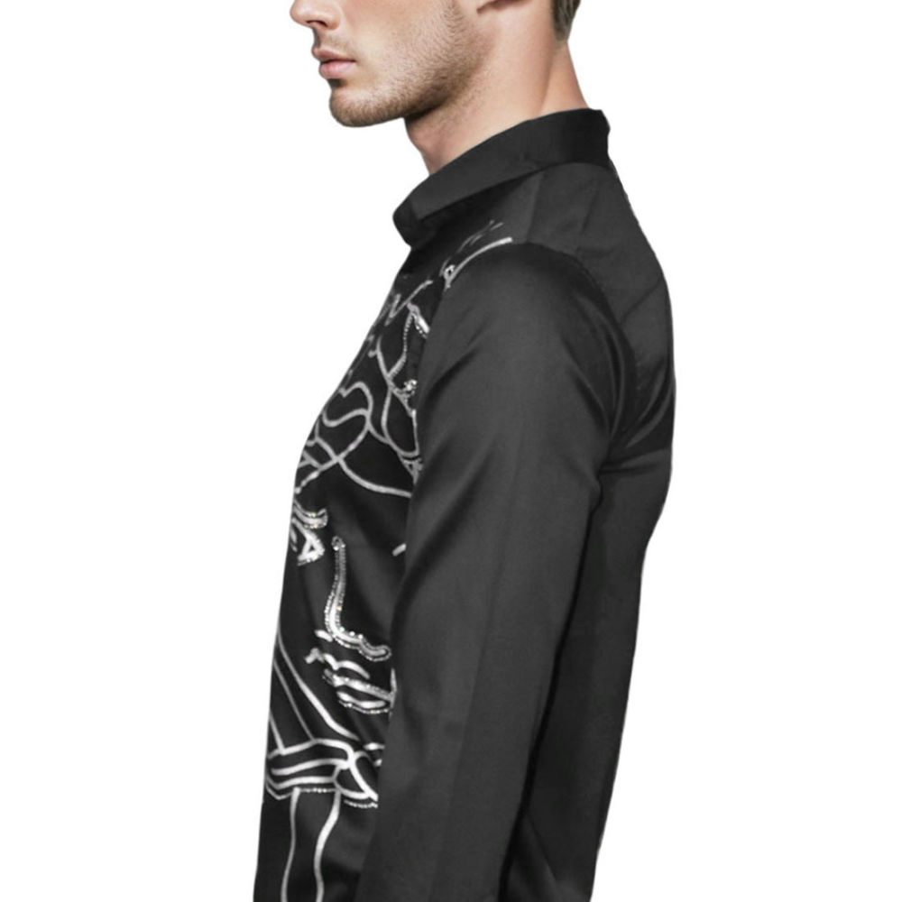 Versace Black Premium Quality Shirt-2