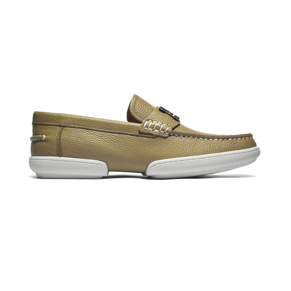 Hermes Light Brown Premium Casual Loafers-2