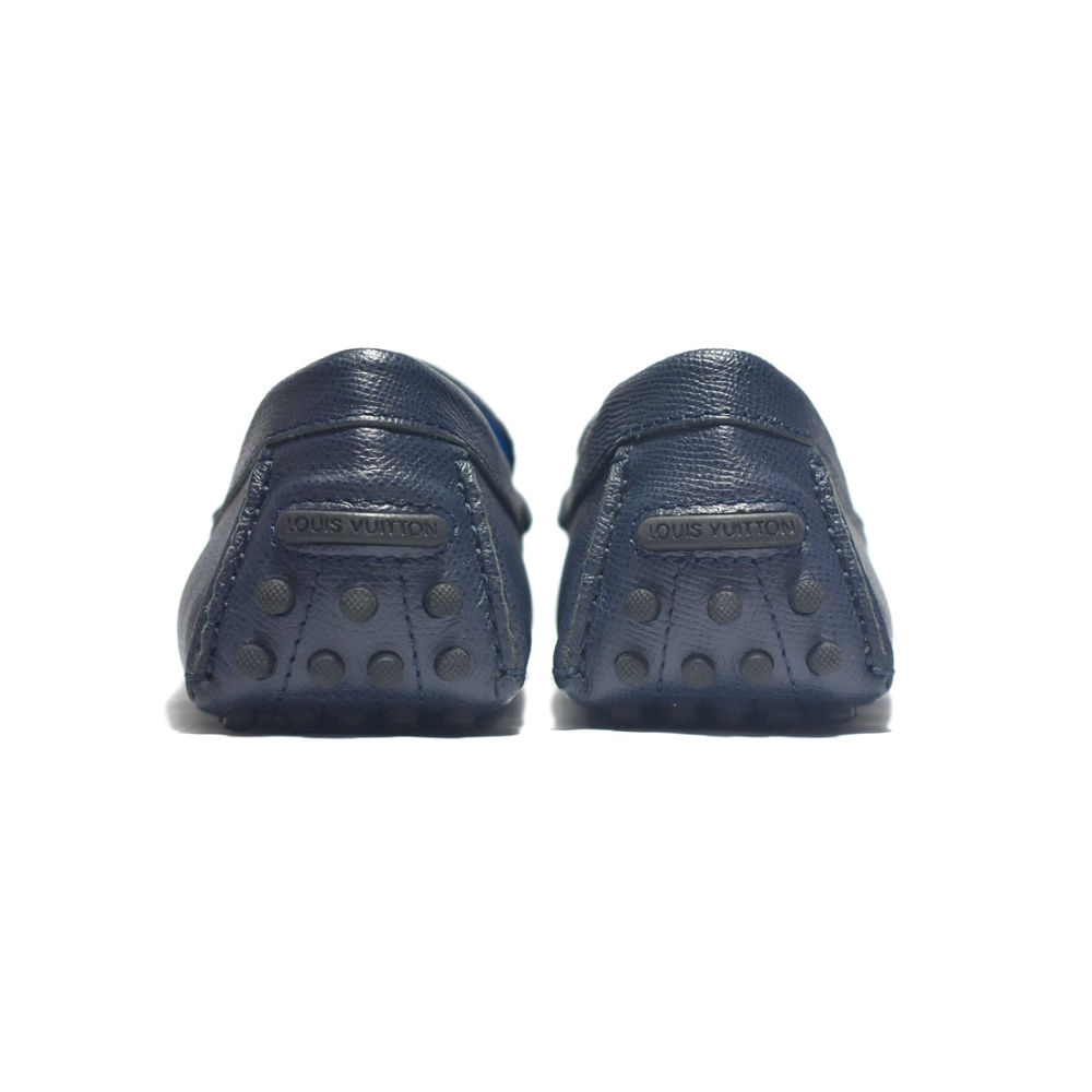 Louis Vuitton Blue Premium Luxury Loafers-4