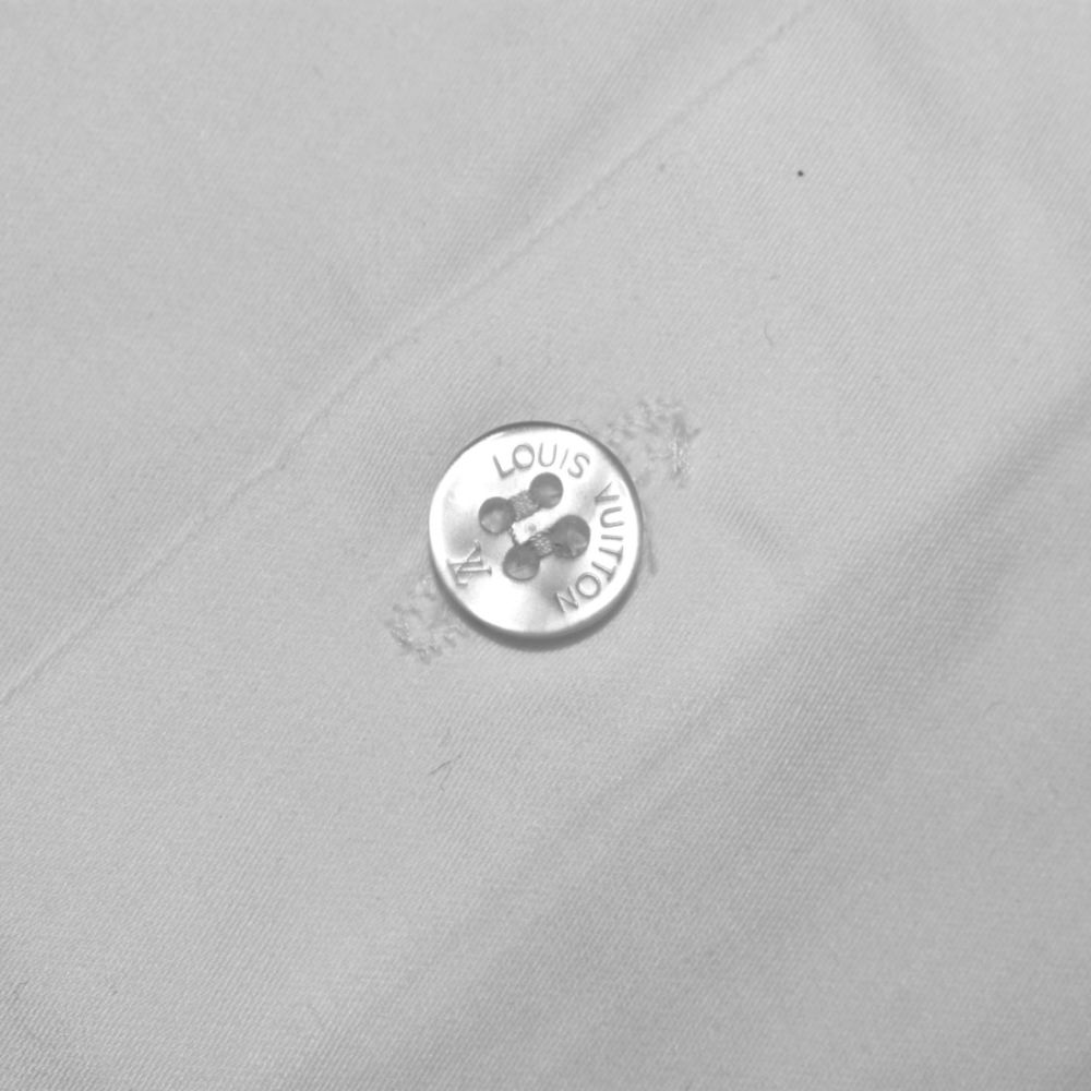 Louis Vuitton Logo Print White Premium Shirt-5