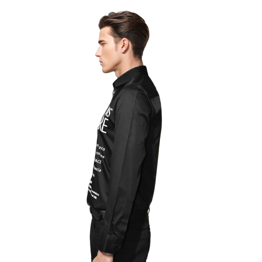 Versace Jeans Couture Black Premium Quality Shirts-thumb-2