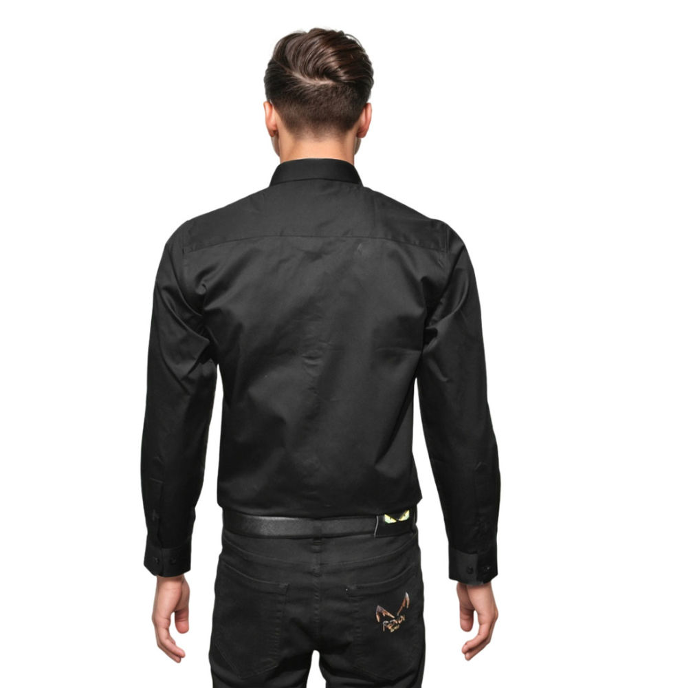 Versace Jeans Couture Black Premium Quality Shirts-thumb-1