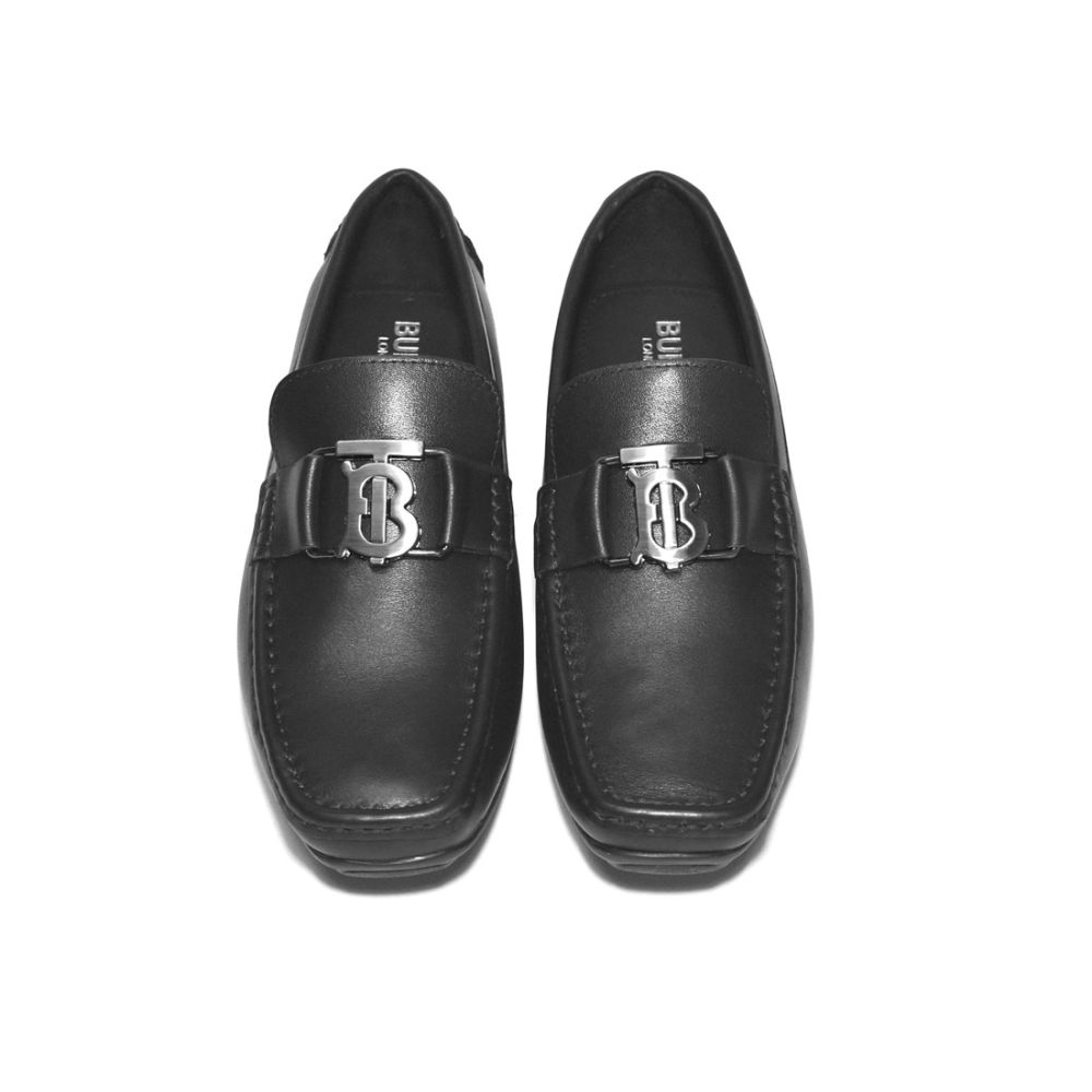 Burberry Black Premium Quality Luxury Loafers-3