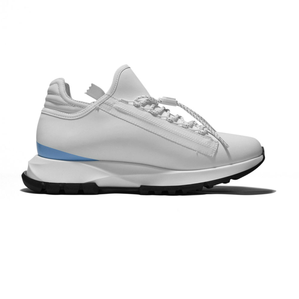 Givenchy White Spectre Zip-up Sneakers-1