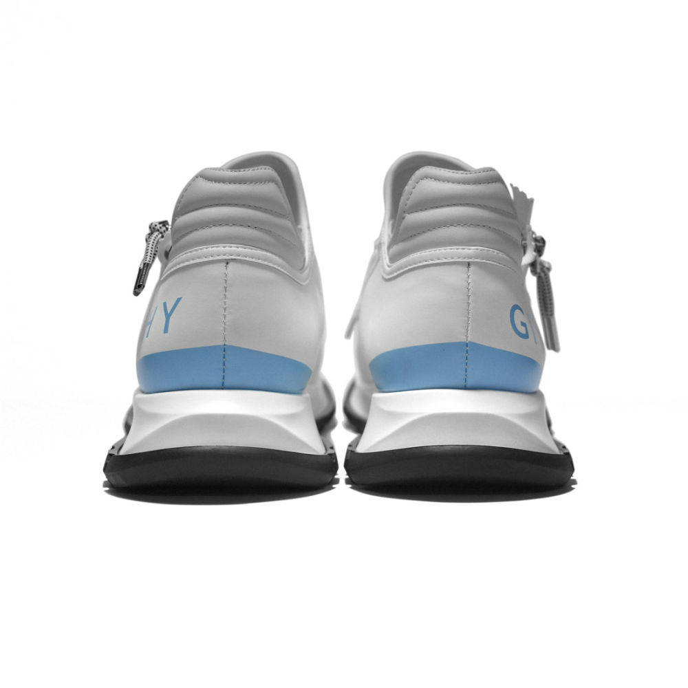 Givenchy White Spectre Zip-up Sneakers-4