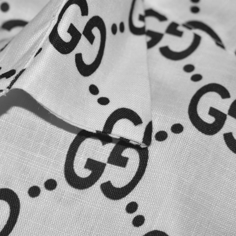 Gucci GG Canvas White Premium Shirt-thumb-4