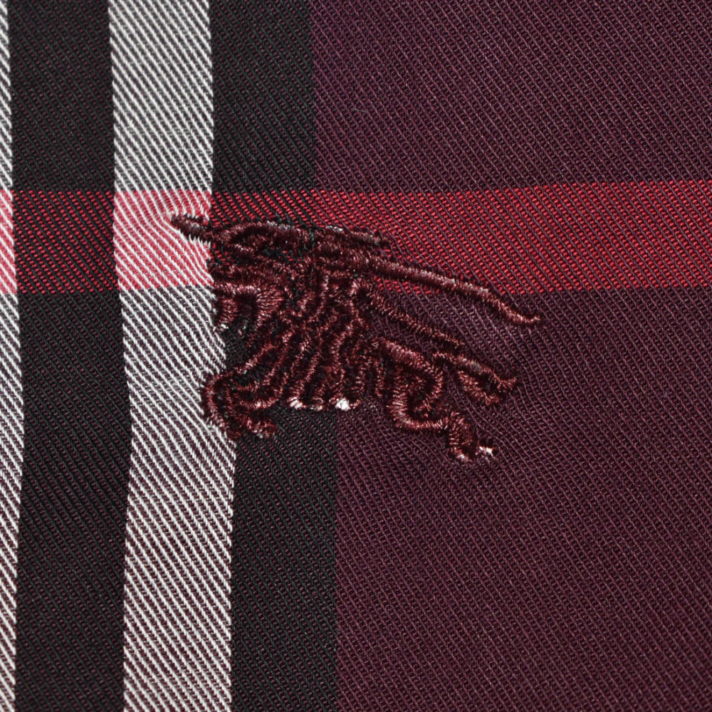 Burberry Wine Premium Quality Shirt-3