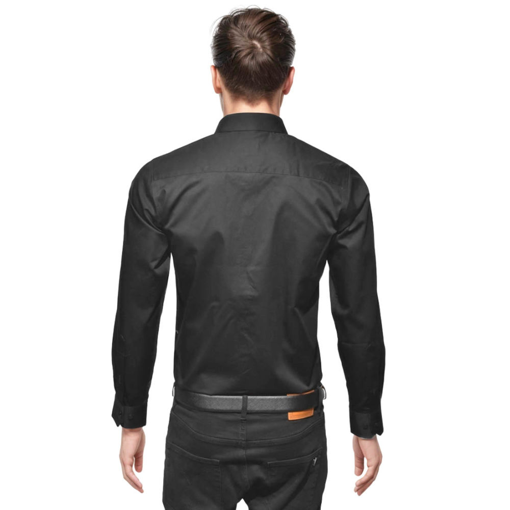 Armani Exchange Eagle Logo-print Black Shirt-1