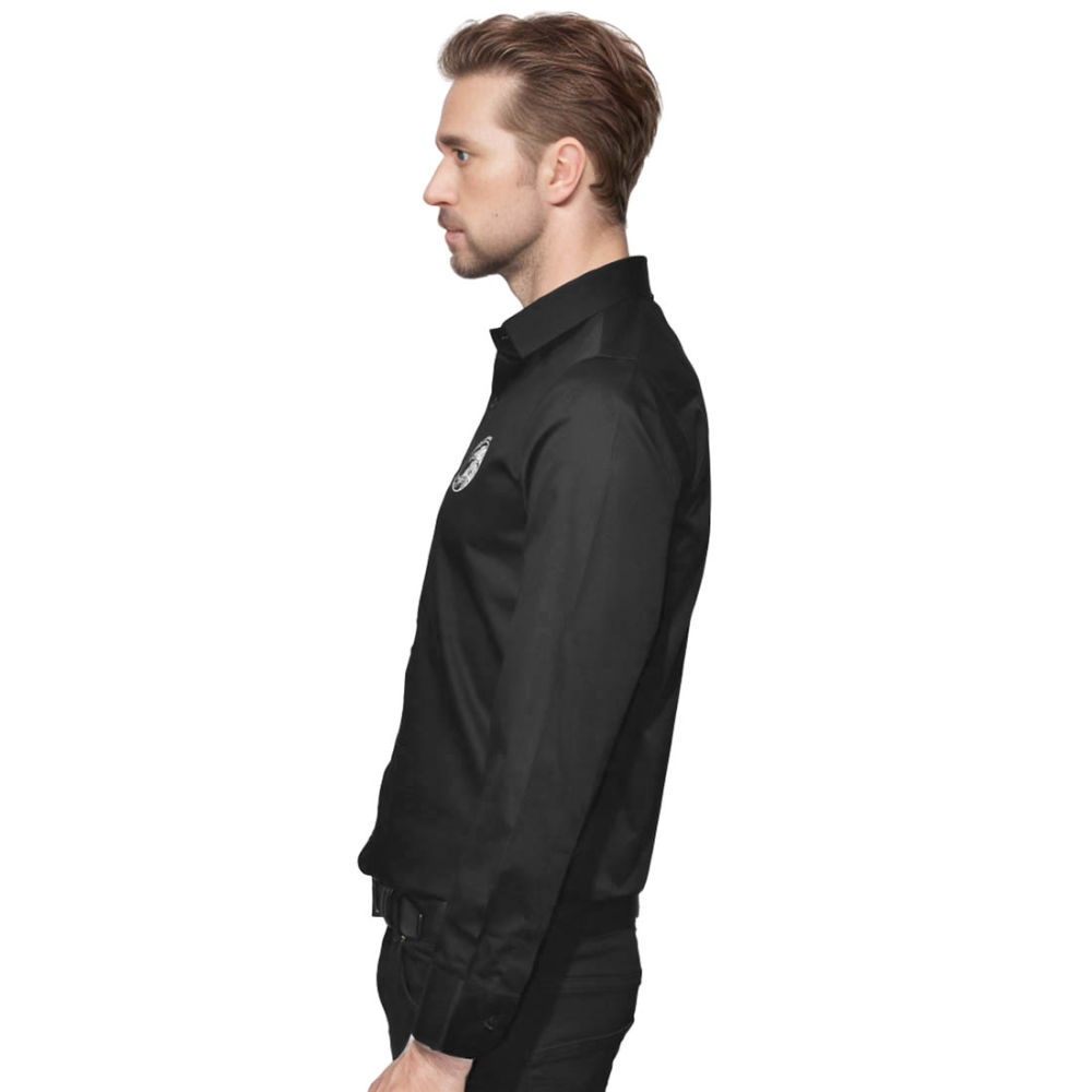 Armani Exchange Eagle Logo-print Black Shirt-2