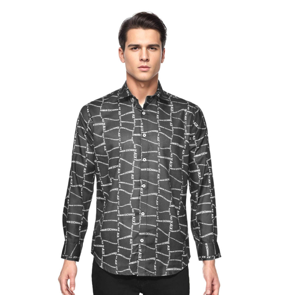 Armani Exchange Black Premium Quality Shirt-6